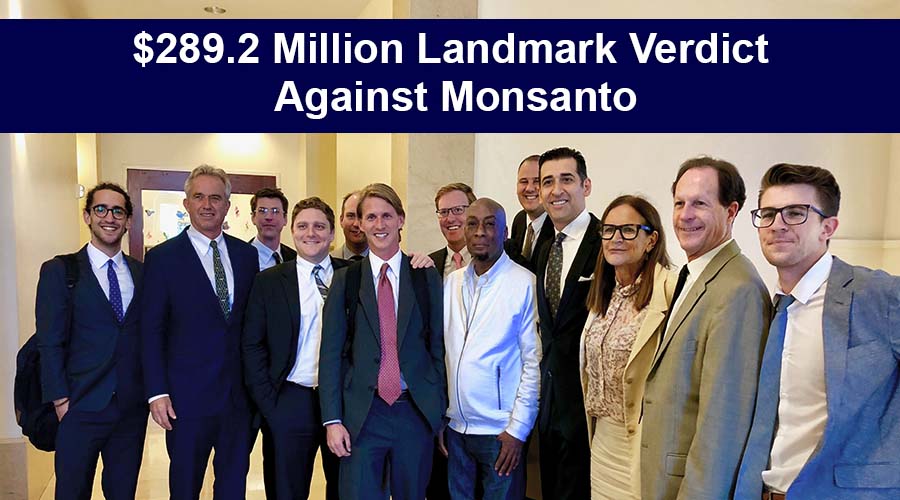 Monsanto To Pay $289.2 Million In Landmark Roundup Lawsuit